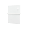 Eurom Alutherm Convecteur - 67.1x43.8cm - IP24 - 800 watts - Wi-Fi - mural - vertical - métal/verre - blanc SW1126225