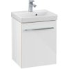 Villeroy en boch Avento wastafelonderkast 417x520x346 1xdeur scharn.links crystal white SW59876 Villeroy en boch Avento wastafelonderkast 417x520x346 1xdeur scharn.links crystal white SW59876