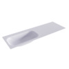 Mondiaz BIG small Cale solid surface inbouw wastafel 140cm links SW432095 Mondiaz BIG small Cale solid surface inbouw wastafel 140cm links SW432095