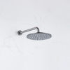 FugaFlow Eccelente Acces Douche de tête - 30cm - ronde - bras mural 35cm - Gunmetal PVD brossé SW1468892