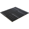 The Mosaic Factory Sevilla mozaïektegel - 30x30cm - 8mm - mat porselein carbon shades of gray (antraciet) SW1015077