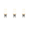 Luedd Ampoule LED - set de 3 - G9 - 3W - 2700K - 280LM - dimmable SW1211316