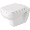Duravit D-code Wandcloset - diepspoel - spoelrandloos - 35.5x54.5cm - rimless - wit SW104232