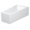 Duravit Paiova Baignoire de biais acrylique 170x100x46cm droite avec panneau et frame Blanc 0280230 Duravit Paiova Baignoire de biais acrylique 170x100x46cm droite avec panneau et frame Blanc 0280230