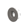 IVY Bague de trop-plein - Metal black brossé PVD SW1031870
