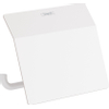 Hansgrohe Addstoris Porte-rouleau WC avec abattant mat blanc SW651203