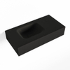MONDIAZ LEX Opbouwwastafel 60x30x12cm 0 kraangaten wasbak links Solid Surface Urban mat SW476362 MONDIAZ LEX Opbouwwastafel 60x30x12cm 0 kraangaten wasbak links Solid Surface Urban mat SW476362