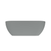 Arcqua Havana Baignoire demi-îlot - 170x80cm - gris mat SW1224186