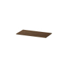 Ink plaque de recouvrement 90x45x1.6cm pour meuble chêne massif chocolat SW493650