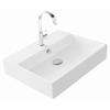 Thebalux lavabo quadro 60cm céramique 1x cuve 1x trou de robinet SW717315