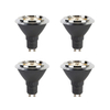 Luedd Lampe LED - lot de 4 - GU10 - 6W - 2700K - 450LM - à intensité réglable SW1211343