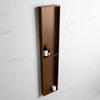 Mondiaz Easy nis 29.5x89.5x8cm voor Inbouw/opbouw 2 open vakken Solid surface Rust/Rust SW643815
