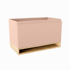 Mondiaz FLOTT Meuble sous vasque - 80x45x50cm - 1 tiroir - softclose - 1 découpe centre - Rosee SW1015199