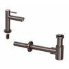 INK 1B Fonteinkraanset - staande Fonteinkraan - laag - designSifon - Metal black SW450940