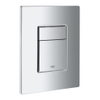 Grohe Skate cosmopolitan WC bedieningsplaat verticaal/horizontaal chroom 0720001 Grohe Skate cosmopolitan WC bedieningsplaat verticaal/horizontaal chroom 0720001
