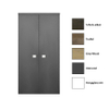 Sanicare Q5 kolomkast dubbel 67x32x160cm 2 deuren standaard greep met softclose Antraciet SW279478 Sanicare Q5 kolomkast dubbel 67x32x160cm 2 deuren standaard greep met softclose Antraciet SW279478