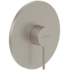Villeroy & Boch Loop & Friends douchekraan - inbouw - eengreeps - Brushed Nickel (rvs) SW974265