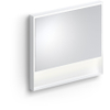 Clou Look at Me miroir – rectangle – 90 x 80 cm – LED indirecte tout autour – Blanc mat SW417040