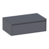 Saniclass New Future Thin onderkast 80.2x27x45.5cm met wastafelblad met softclose 0 deuren 1 lade Grijs hoogglans SW86440 Saniclass New Future Thin onderkast 80.2x27x45.5cm met wastafelblad met softclose 0 deuren 1 lade Grijs hoogglans SW86440