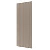 Plieger Cavallino Retto designradiator verticaal enkel middenaansluiting 2000x754mm 1666W zandsteen 7255334 Plieger Cavallino Retto designradiator verticaal enkel middenaansluiting 2000x754mm 1666W zandsteen 7255334