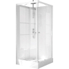 GO by Van Marcke Khone IV cabine de douche complètement fermée 90x90cm carrée 2 portes mortier jointuresantes SW637100