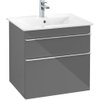 Villeroy & Boch Venticello wastafelonderkast 60.3x59cm 2 lades Glossy Grey SW479895 Villeroy & Boch Venticello wastafelonderkast 60.3x59cm 2 lades Glossy Grey SW479895