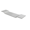 Crosstone by Arcqua Solid Surface badbrug 80x20cm mat wit SW486537