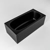 Mondiaz freeze Baignoire îlot 180x85cm Couleur Urban mat Couleur intérieure Noir SW491475 Mondiaz freeze Baignoire îlot 180x85cm Couleur Urban mat Couleur intérieure Noir SW491475
