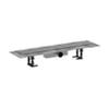 Hansgrohe RainDrain Compact Douchegoot - 70cm - standaard installatie - brushed stainless steel SW1590345