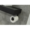 LoooX Wood closetrolhouder mat zwart SW392208 LoooX Wood closetrolhouder mat zwart SW392208