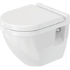 Duravit Philippe Starck 3 Compact WC suspendu à évacuation profonde avec WonderGliss blanc 0314358