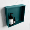 Mondiaz Easy nis 29.5x29.5x8cm - inbouw/opbouw - 1 open vak - Solid surface - Smag SW643628
