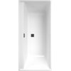 Villeroy & boch Collaro bad rechthoek 160x75cm m/badwaste black matt-wit SW354261 Villeroy & boch Collaro bad rechthoek 160x75cm m/badwaste black matt-wit SW354261