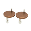 QeramiQ Dely Kit de fixation - abattant WC - cuivre brossé SW1444069