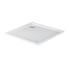 Duravit Starck Slimline Kunststof douchebak acryl rechthoekig - 100x90x5cm - zonder poten - wit 0297202