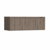 H&R Badmeubelen Juice Meuble sous lavabo - 120x45x40cm - angle droit arrondi - 1 tiroir - poignée intégrée - Tucson oak SW1205659