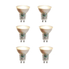 Luedd Lampe LED - lot de 6 - GU10 - 7w - 2700K - 500LM - à intensité réglable SW1211298