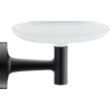 Duravit Starck T Zeephouder - wandmodel - 14x10.6cm -matglas - mat zwart SW297100