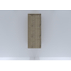 H&R badmeubelen Juice Halfhoge Kast - 40x35x100cm - met ronde hoeken - 3D-front - 1 deur - rechtsdraaiend - french oak SW875680