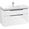 Villeroy & boch Subway 2.0 wastafelonderkast 98.7x59x44.9cm Wit 1025040 Villeroy & boch Subway 2.0 wastafelonderkast 98.7x59x44.9cm Wit 1025040