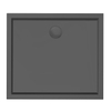 Xenz Mariana receveur de douche - 90x80x7 - Acrylique - ebony SW378601