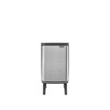 Brabantia Bo Hi Poubelle - 4 litres - seau intérieur en plastique - matt steel fingerprint proof SW1117395