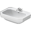 Duravit Serie 1930 Wastafel - 70x50cm - met 1 kraangat - met overloop - wit 0293369