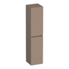 BRAUER Joy armoire de salle de bains - 160x35x35cm - 2 portes - sans poignée - ouvrant à gauche ou à droite - moka mat SW1200975