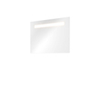 INK Spiegel - 80x3x60cm - LED horizontaal boven aluminium Spiegel SW350722