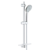 GROHE Euphoria 110 Massage Glijstangset - 60cm - ronde handdouche - 3 straalsoorten - gladde doucheslang - met zeepschaal - chroom 0441970 GROHE Euphoria 110 Massage Glijstangset - 60cm - ronde handdouche - 3 straalsoorten - gladde doucheslang - met zeepschaal - chroom 0441970