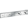 Hansgrohe Rainselect Afbouwdeel - voor inbouw douchekraan - thermostatisch - voor 4 functies - 59.8x90cm - thermostaat - hoogglans chroom SW358769