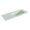 Mondiaz BIG small Greey solid surface inbouw wastafel 120cm rechts SW429834 Mondiaz BIG small Greey solid surface inbouw wastafel 120cm rechts SW429834