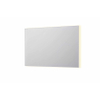 INK SP32 miroir - 120x4x80cm rectangulaire dans cadre en acier incl LED indirecte - chauffage - changement de couleur - dimmable et interrupteur - blanc mat SW955833