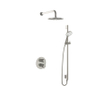 Hotbath Get together IBS2RA complete thermostatische douche inbouwset Laddy met 2-weg stop omstel met 35cm wandarm 20cm ronde hoofddouche 3 standen handdouche met glijstang nikkel geborsteld SW299493 Hotbath Get together IBS2RA complete thermostatische douche inbouwset Laddy met 2-weg stop omstel met 35cm wandarm 20cm ronde hoofddouche 3 standen handdouche met glijstang nikkel geborsteld SW299493